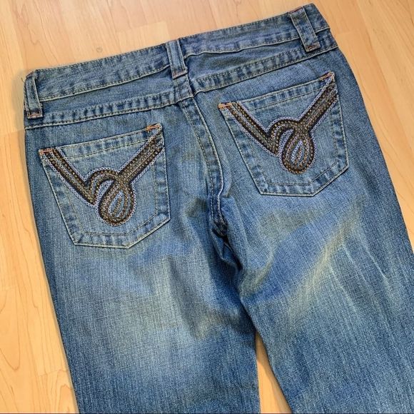 New Blue Bebe Jeans Size 27 - Picture 4 of 9